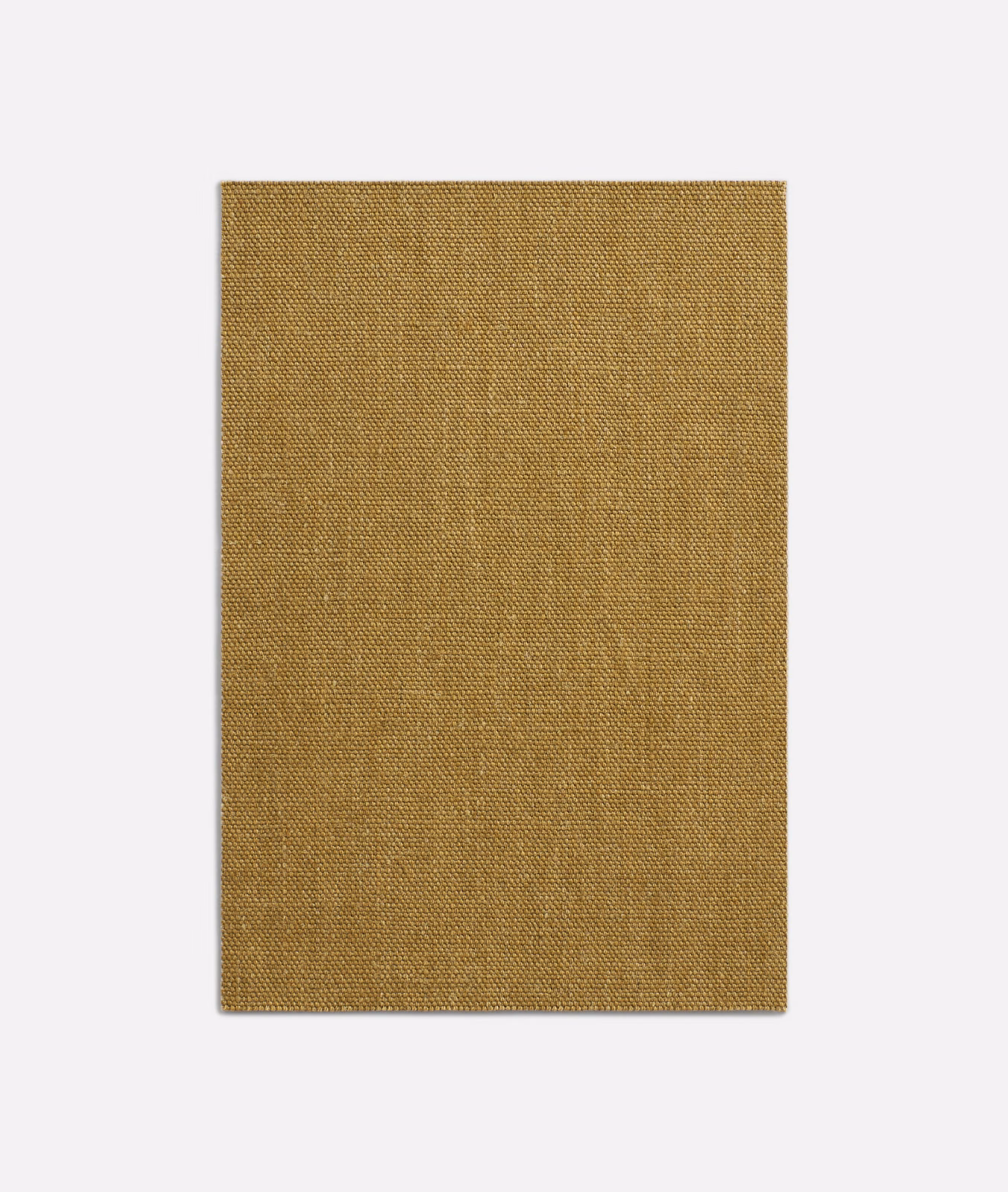 Warm mustard-gold textile with a fine, closely grained woven surface