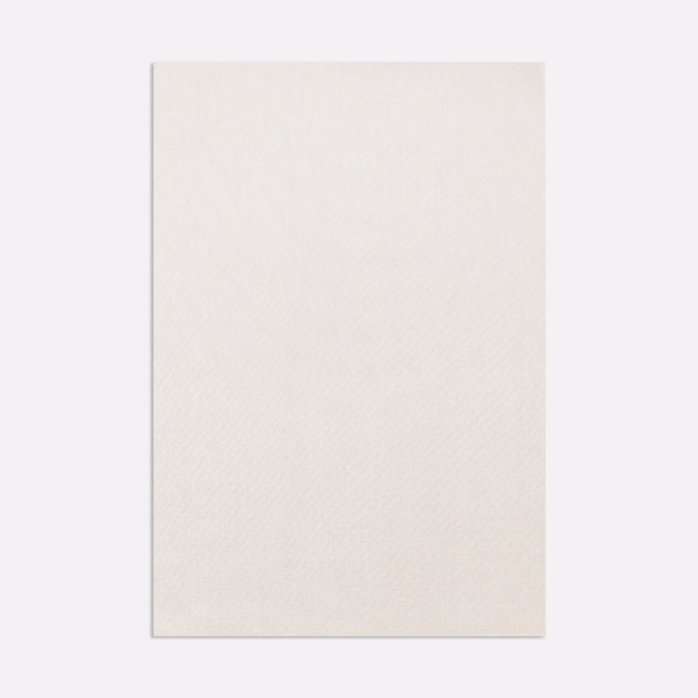 Soft ivory curtain fabric with a barely visible diagonal woven texture
