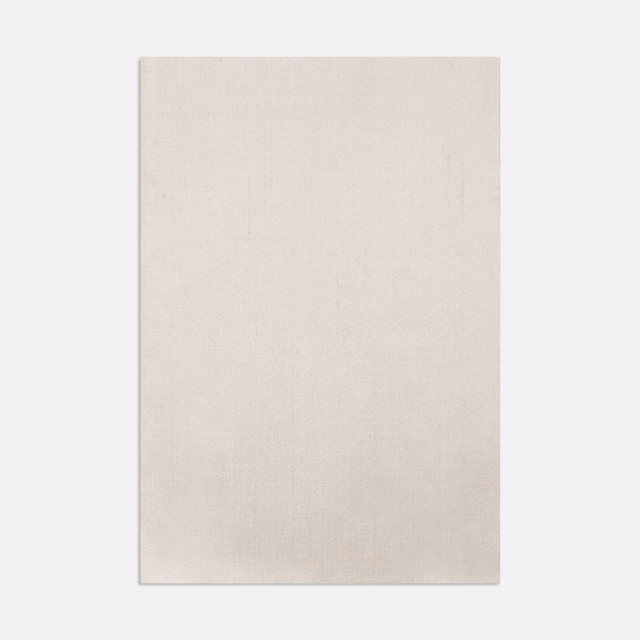 Pale pearl-beige curtain fabric with a fine subtly mottled vertical weave