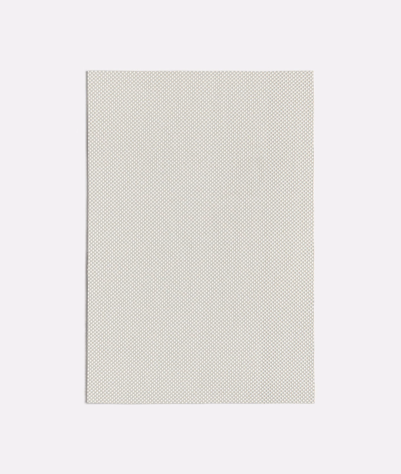 Pale cool-grey textile swatch with a fine, tightly woven micro-check texture