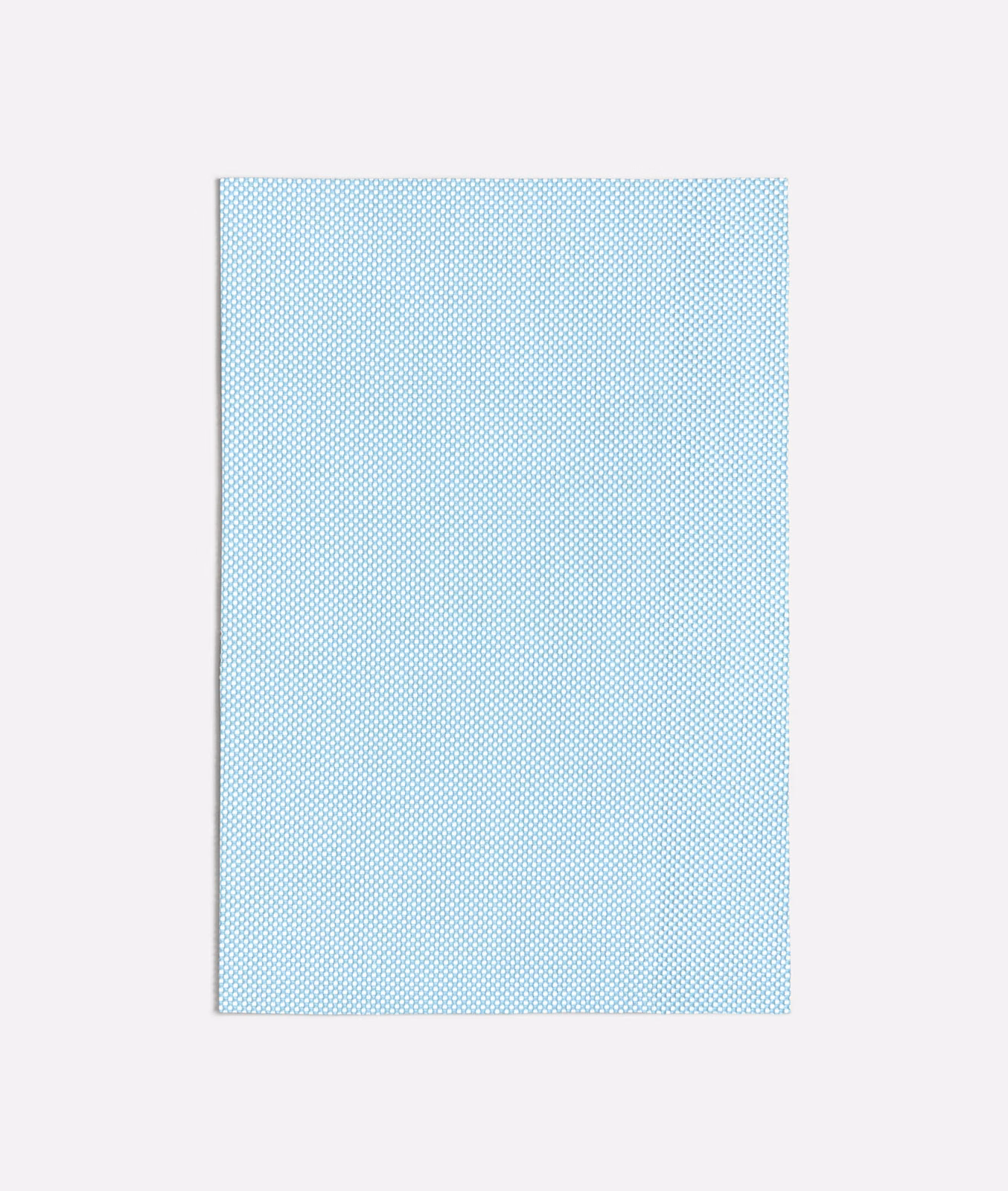 Pale blue fabric with a fine repeating diamond-check weave and softly textured surface