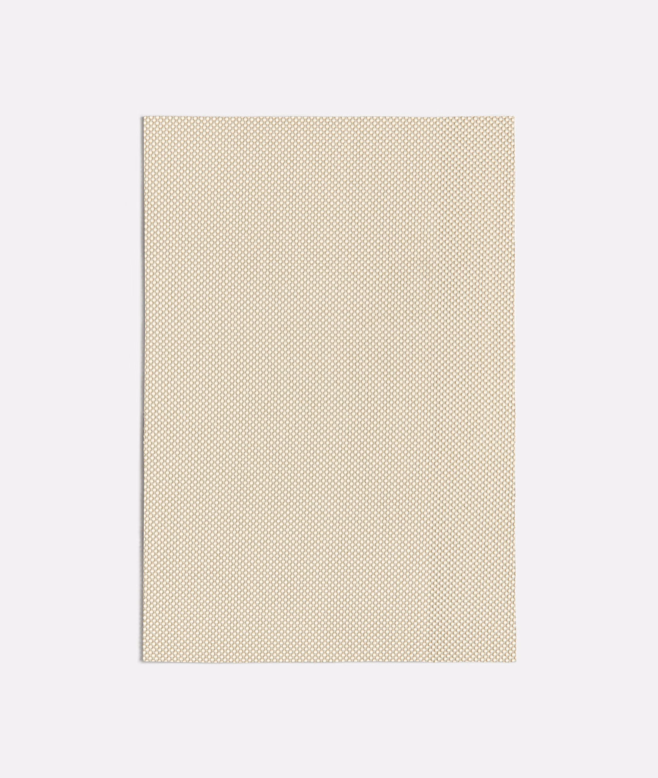 Pale beige woven swatch with a tightly repeated tiny geometric texture