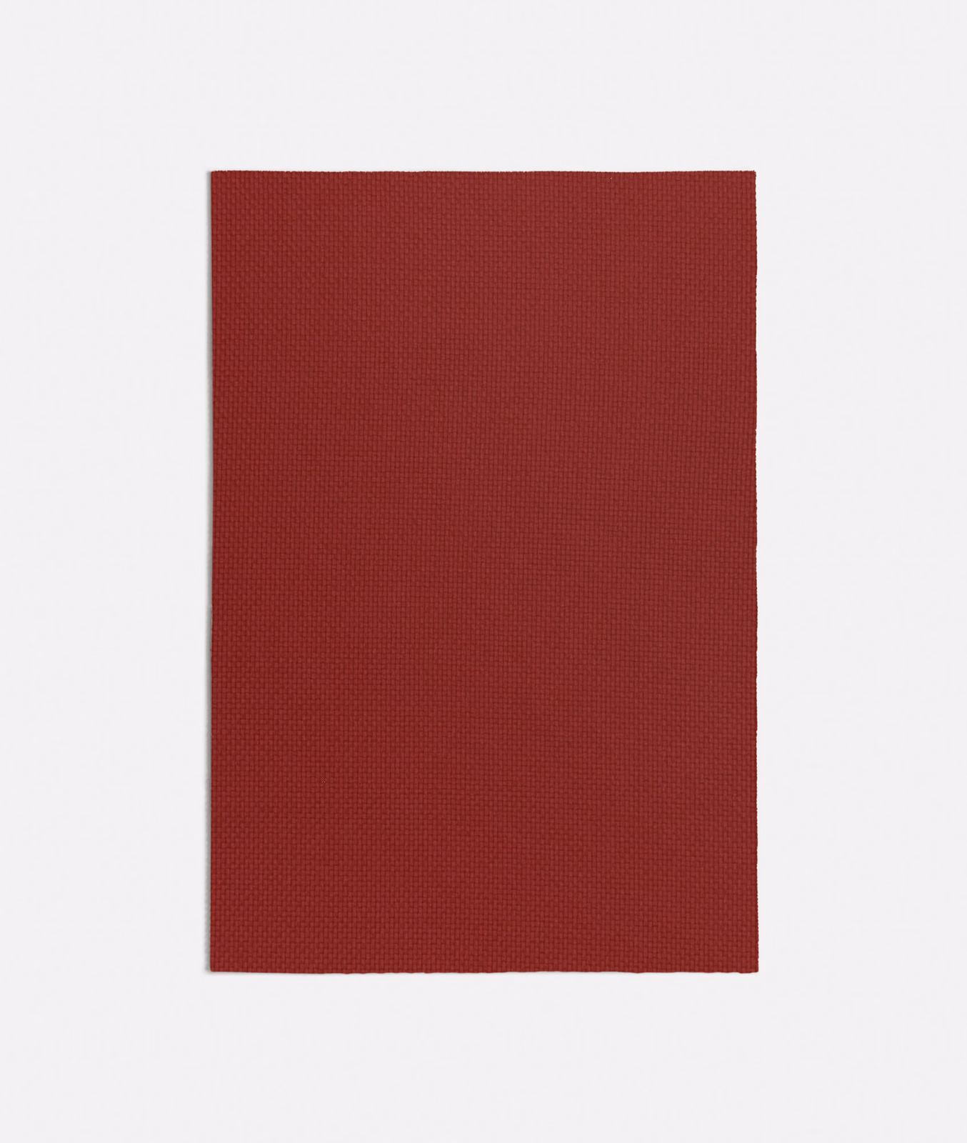 Deep muted red textile with a fine, tightly woven micro-grid texture