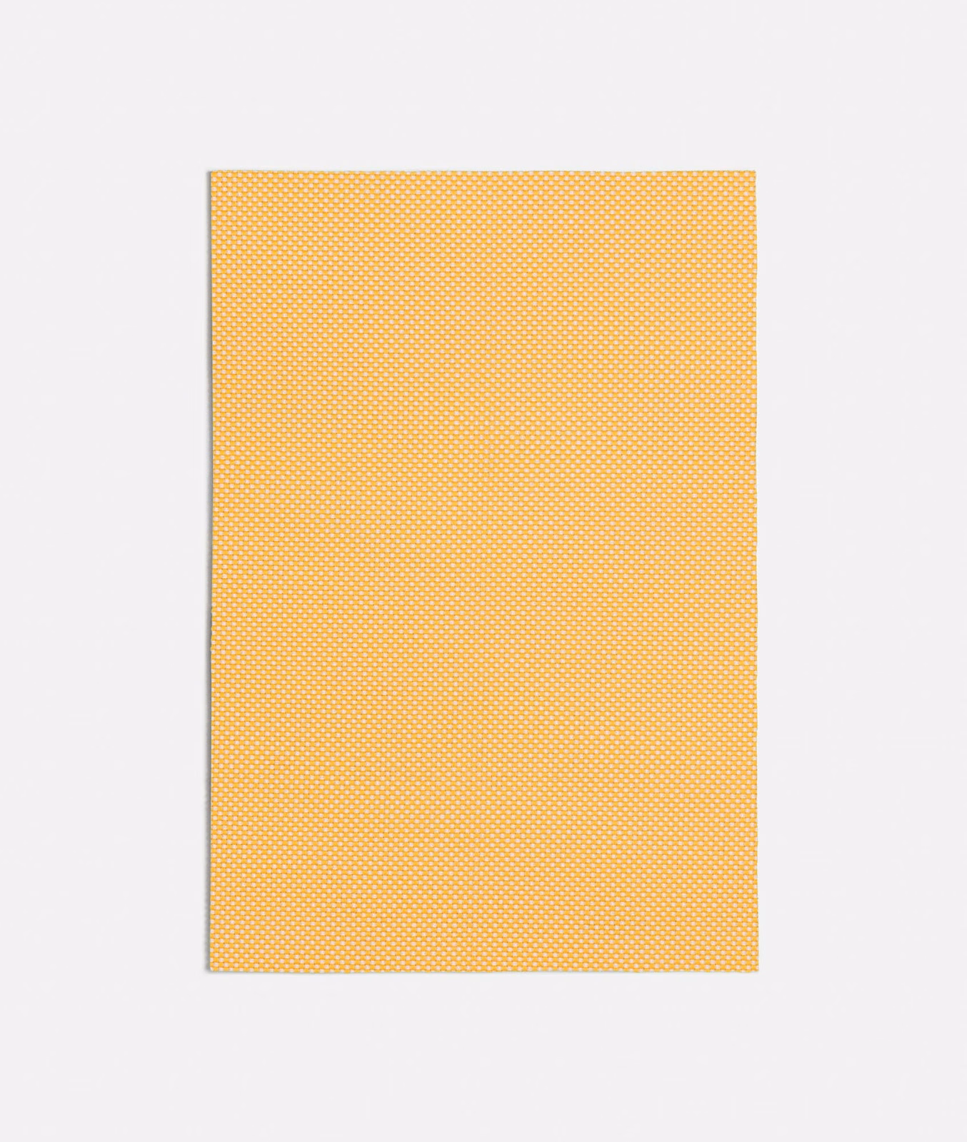 Warm yellow Acero textile with a fine, tightly repeated woven pattern