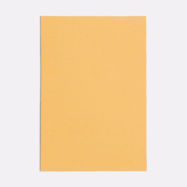 Warm yellow Acero textile with a fine, tightly repeated woven pattern