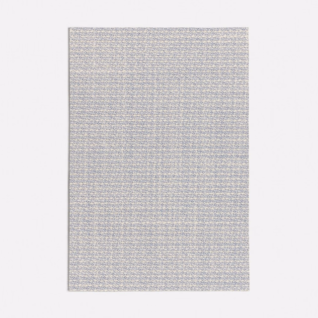 Pale blue-grey Ananas textile with a fine, tightly repeated woven texture