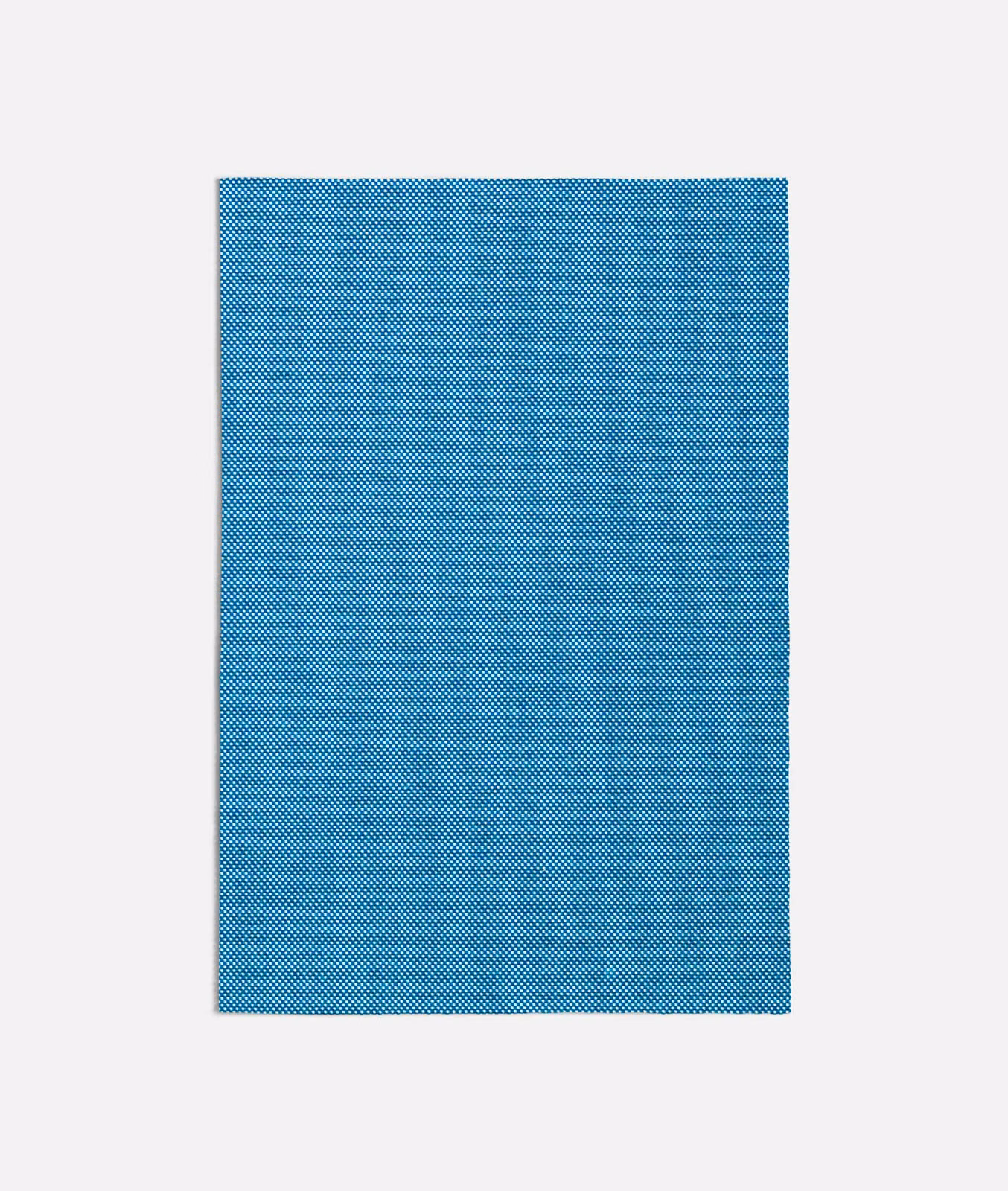 Deep dark turquoise fabric swatch with a fine, small-scale woven texture