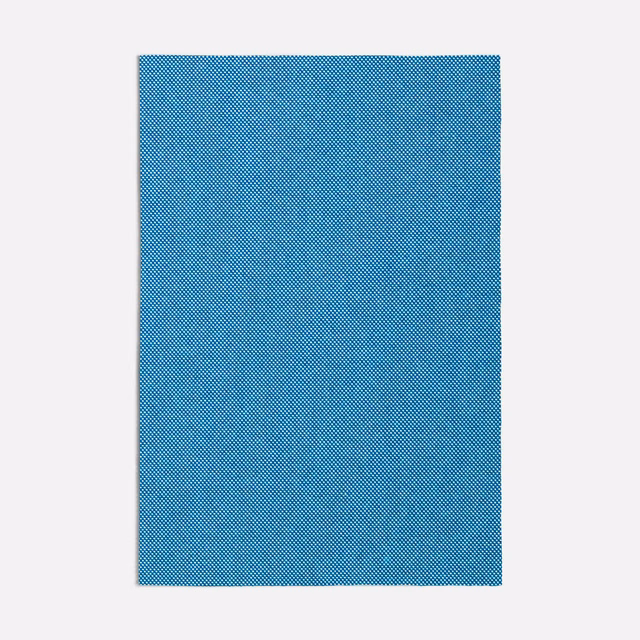 Deep dark turquoise fabric swatch with a fine, small-scale woven texture