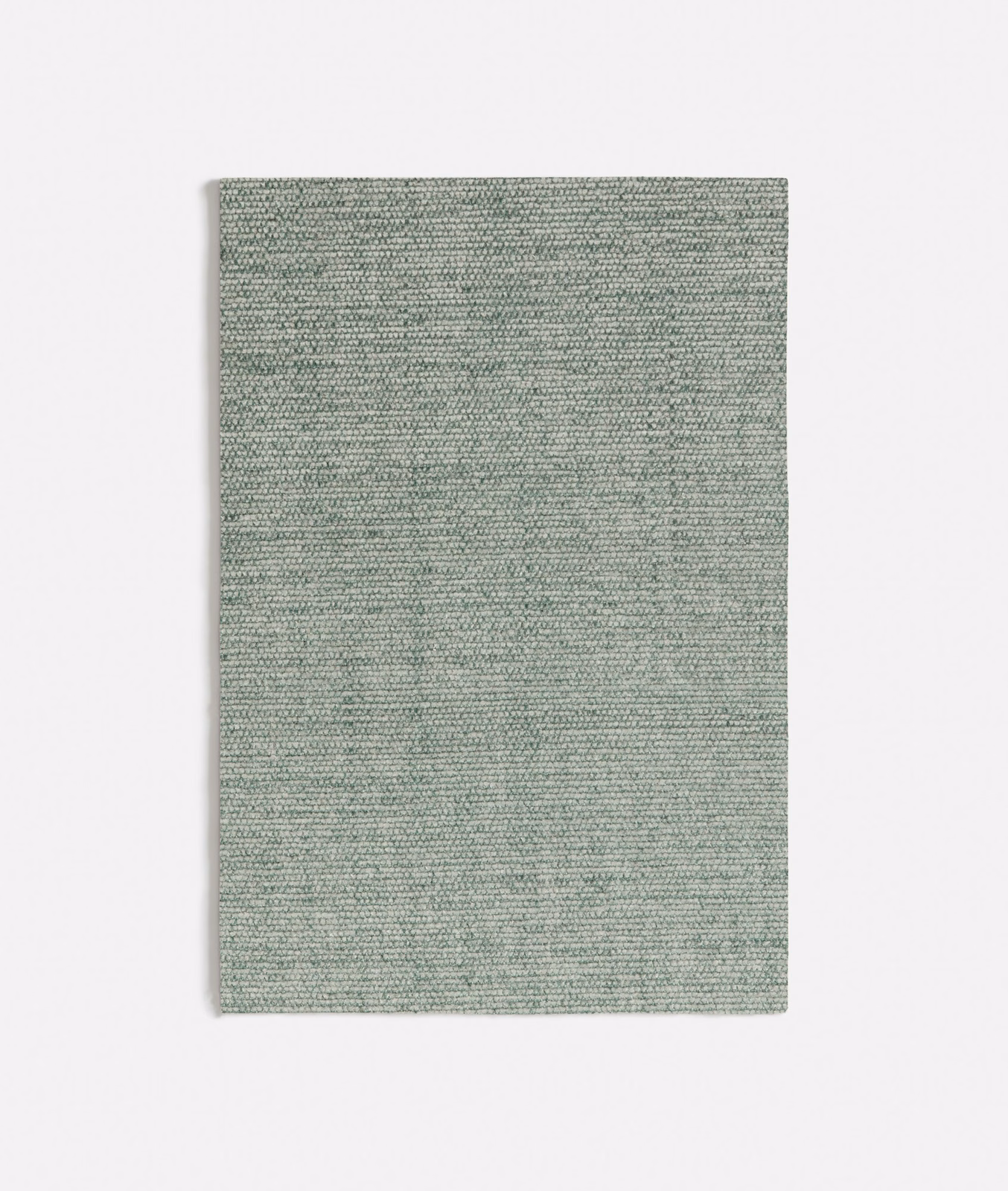 Muted seafoam green-grey fabric with a fine, subtly flecked woven surface