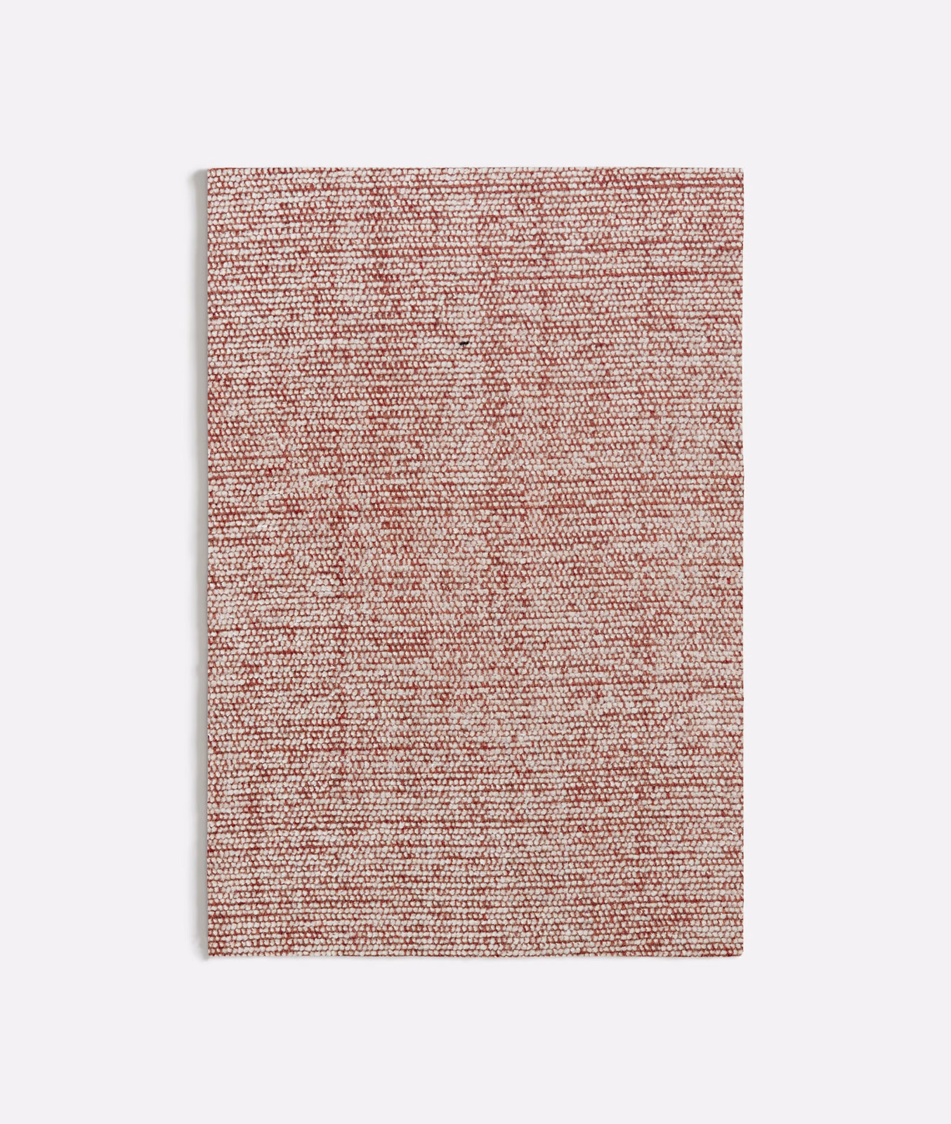 Ash Terracotta swatch showing fine muted terracotta and ash flecked weave