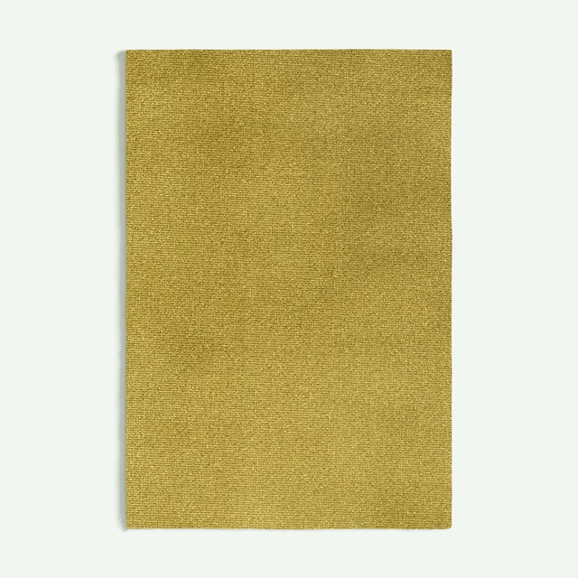 Muted olive-gold finely woven textile with a softly grainy solid surface