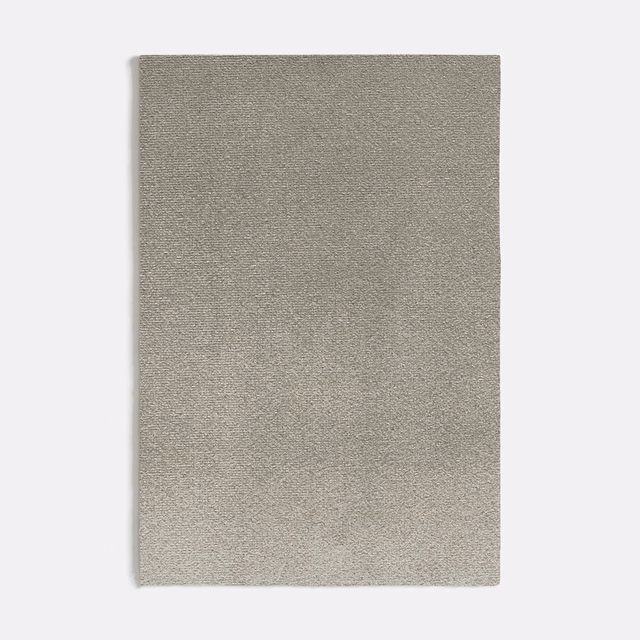 Warm grey finely textured weave with a softly mottled, grainy surface