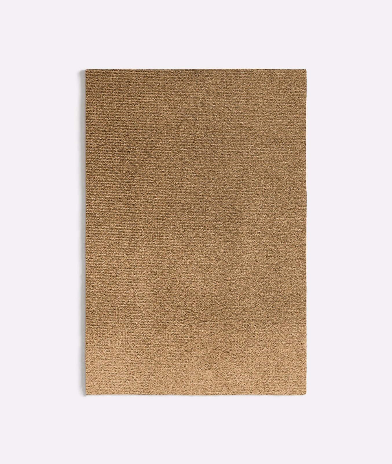 Warm mottled taupe woven fabric swatch with a dense, softly granular texture