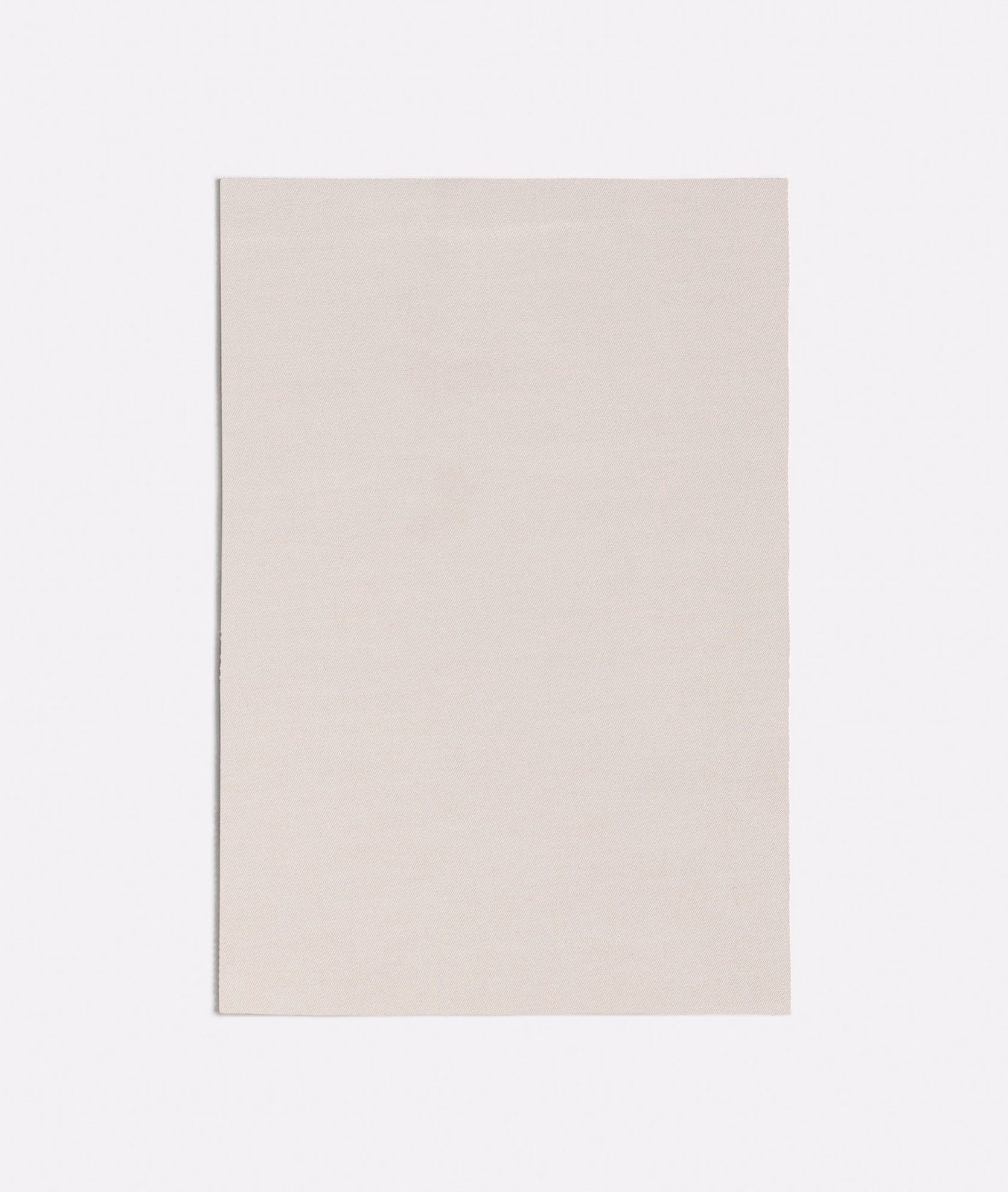 Pale warm beige Bettina Linen swatch with subtle horizontal woven texture