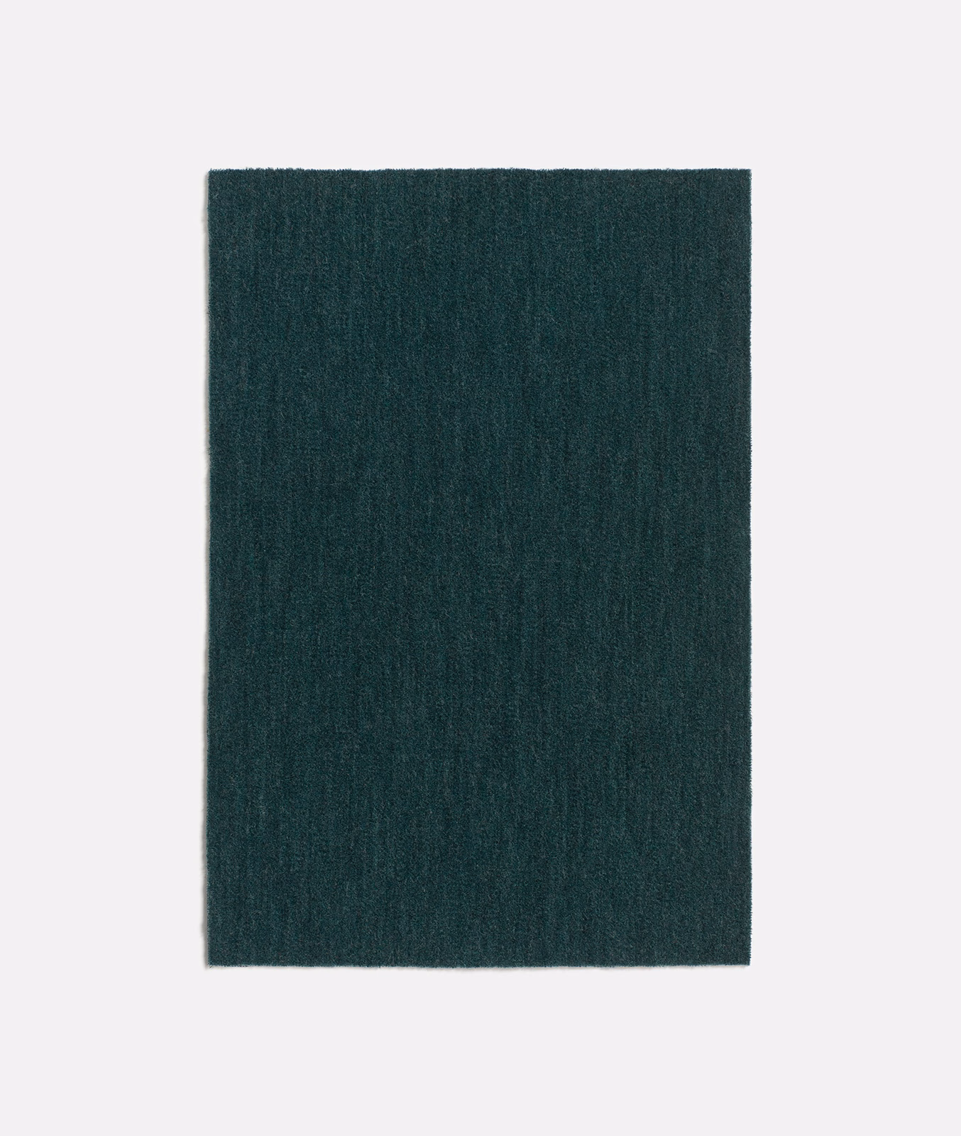 Deep forest-green velvet swatch with subtle vertical nap variation and a blue-green undertone