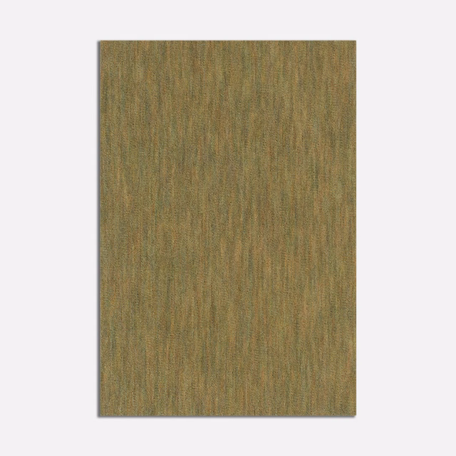 Muted olive-green velvet swatch with fine vertical striations and softly shifting pile