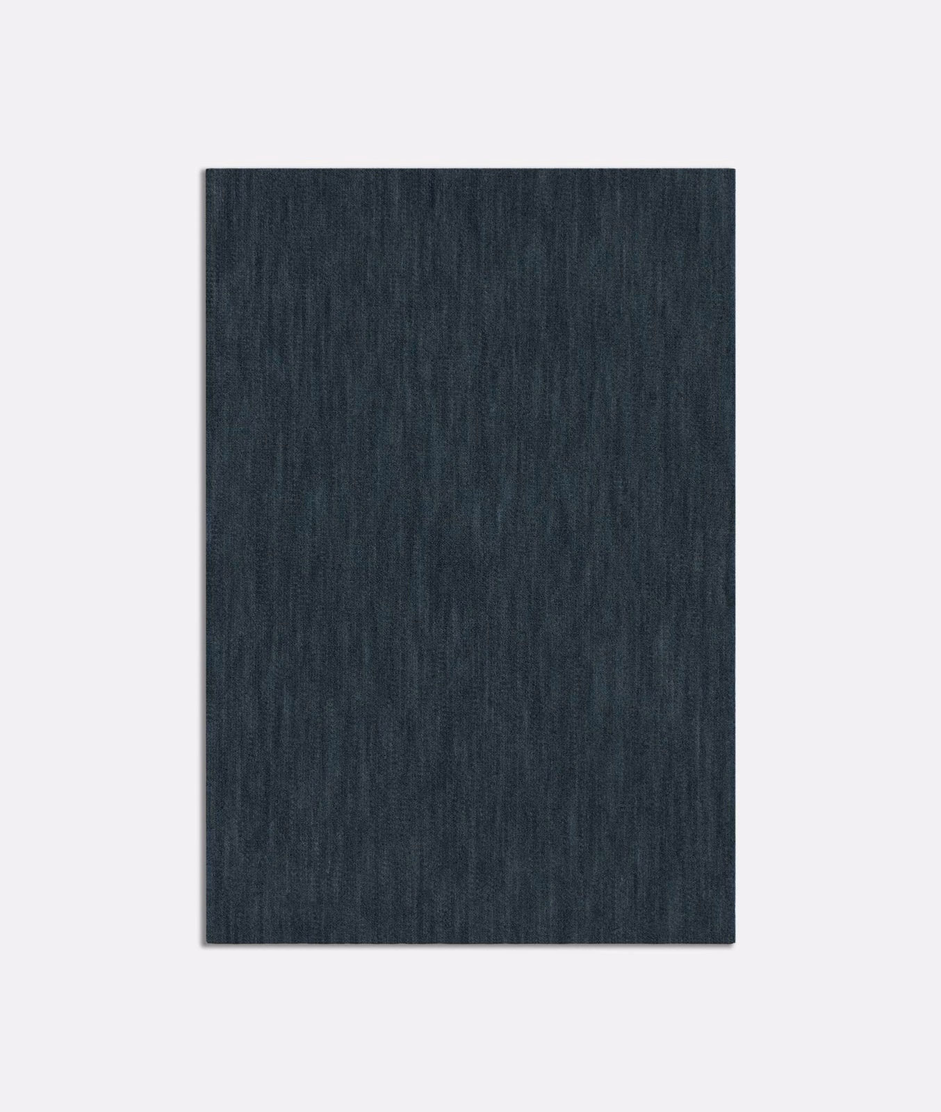 Deep charcoal grey velvet swatch with subtle vertical nap striations