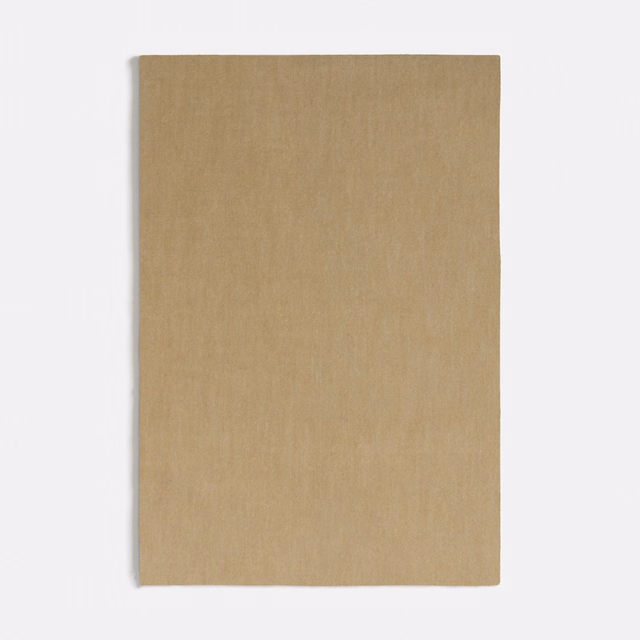 Warm camel-beige velvet swatch with subtle vertical nap and softly matte surface