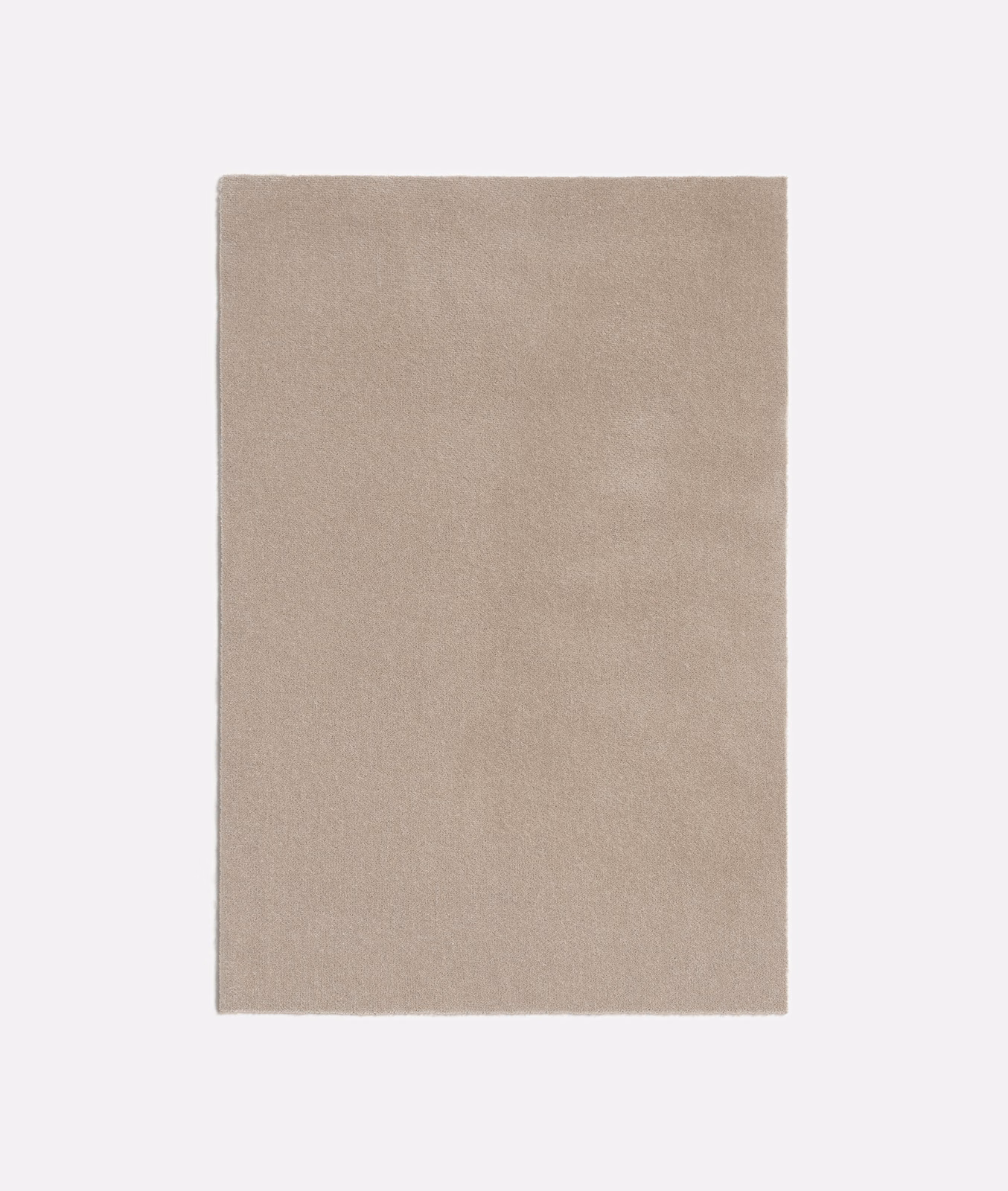 Warm mushroom-beige fabric swatch with a fine, softly mottled woven surface