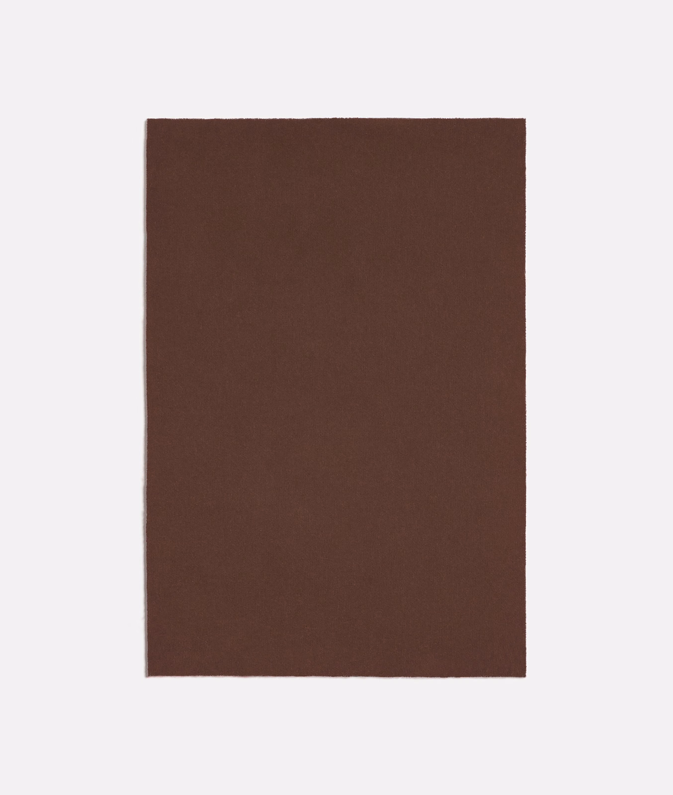 Deep chocolate-brown textile swatch with a subtle matte, fine-grained surface