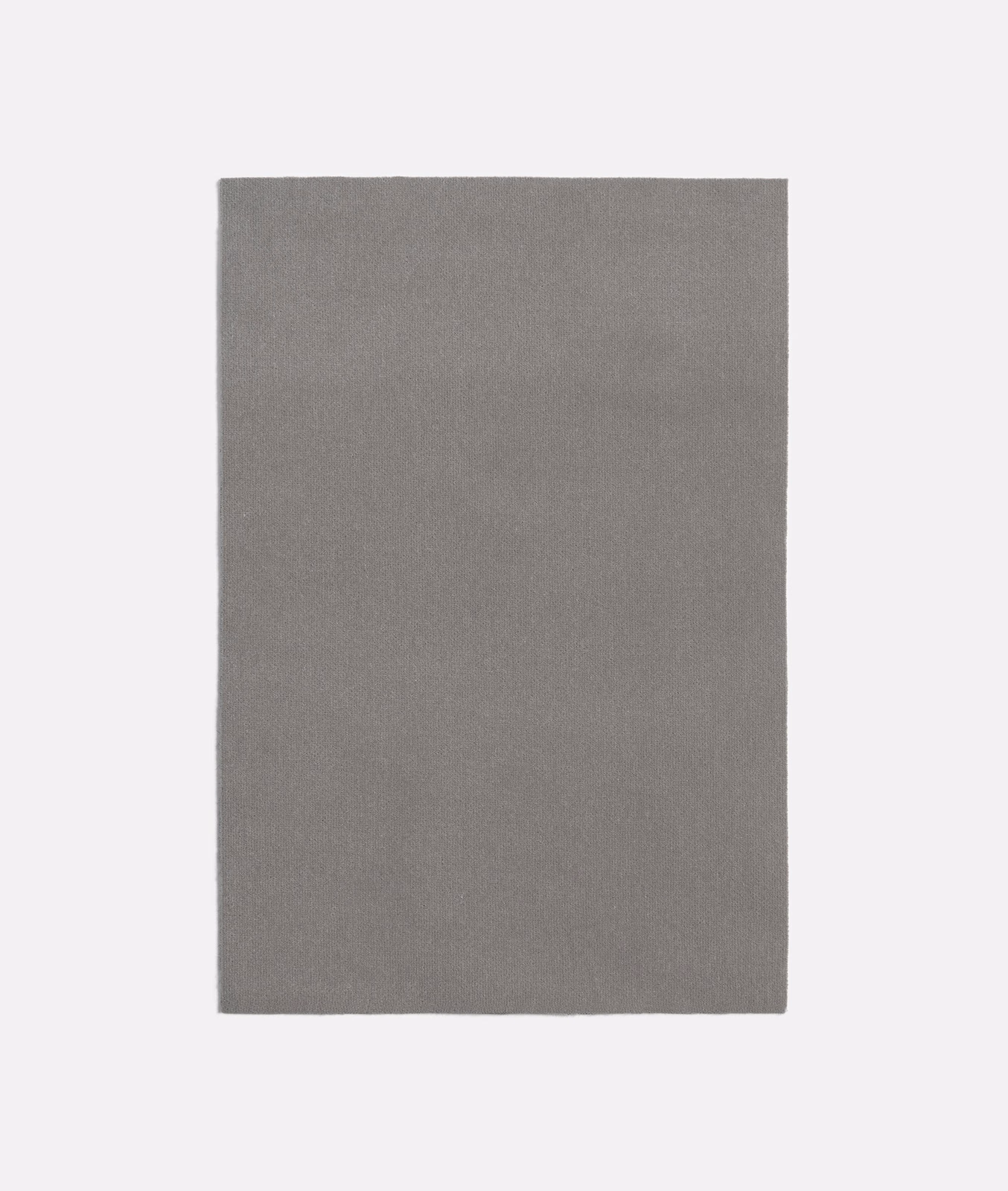 Muted taupe-grey plain weave with a finely textured, softly mottled surface