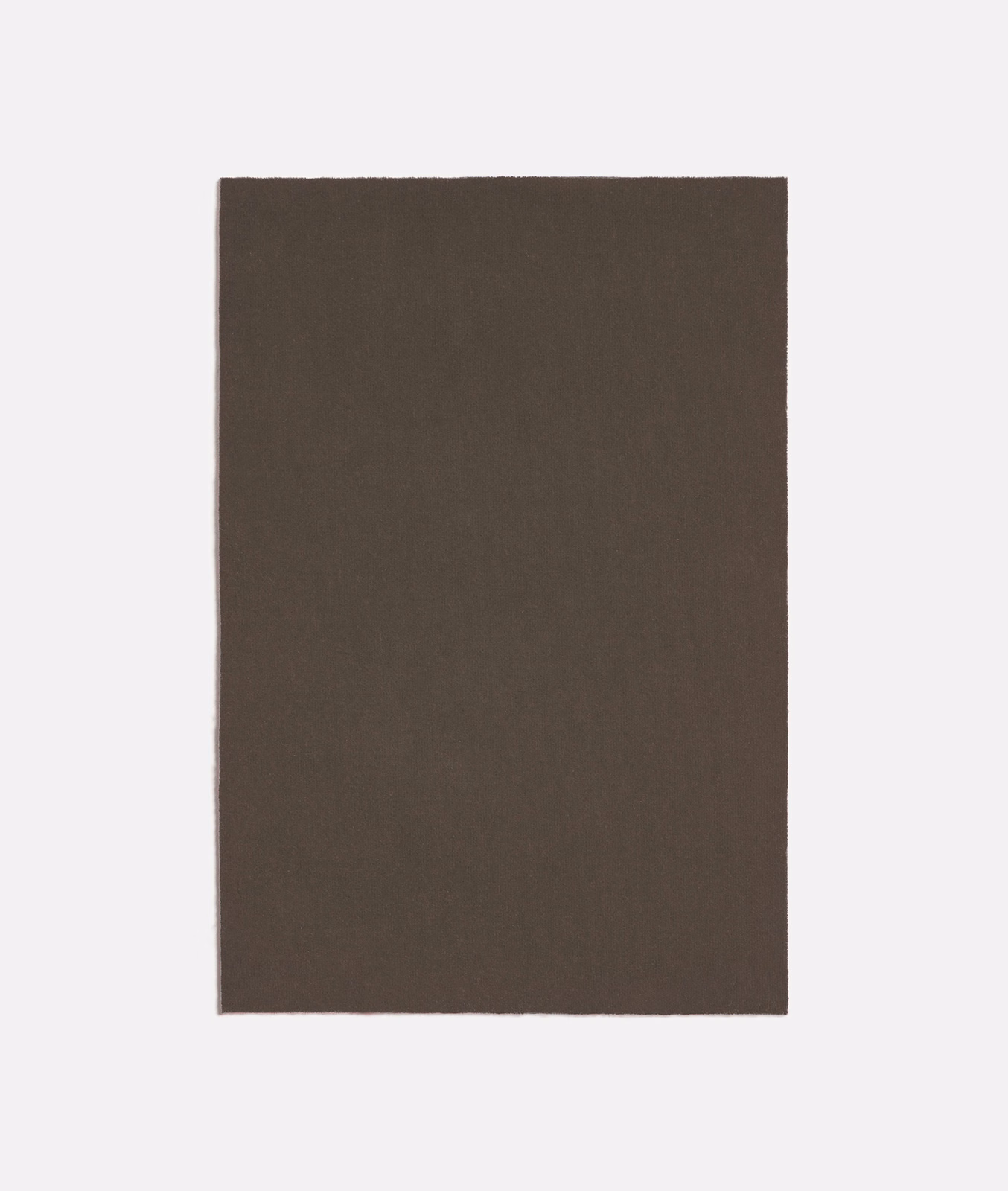 Deep brown-grey textile swatch with a subtle fine-grained woven surface