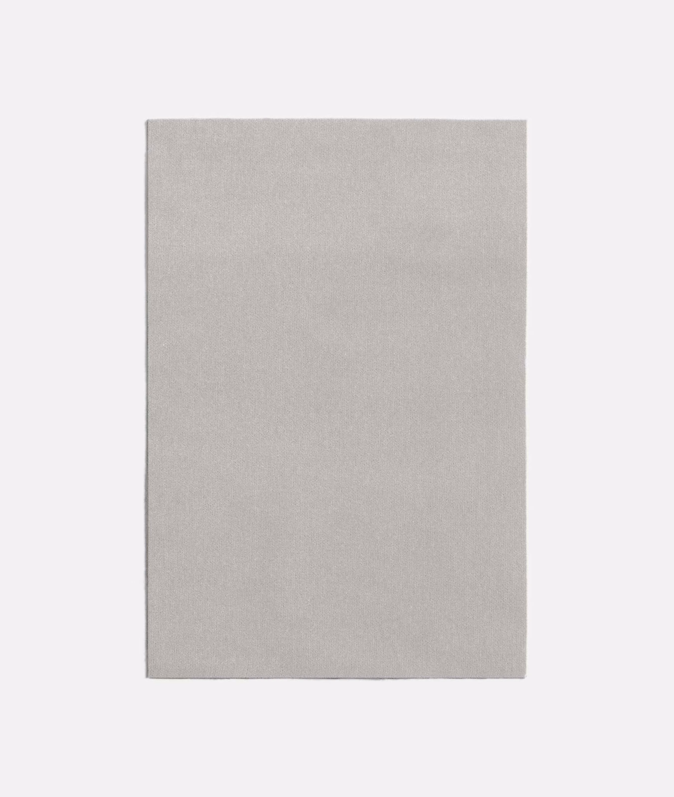 Pale stone-grey fabric swatch showing a fine, subtly mottled woven texture