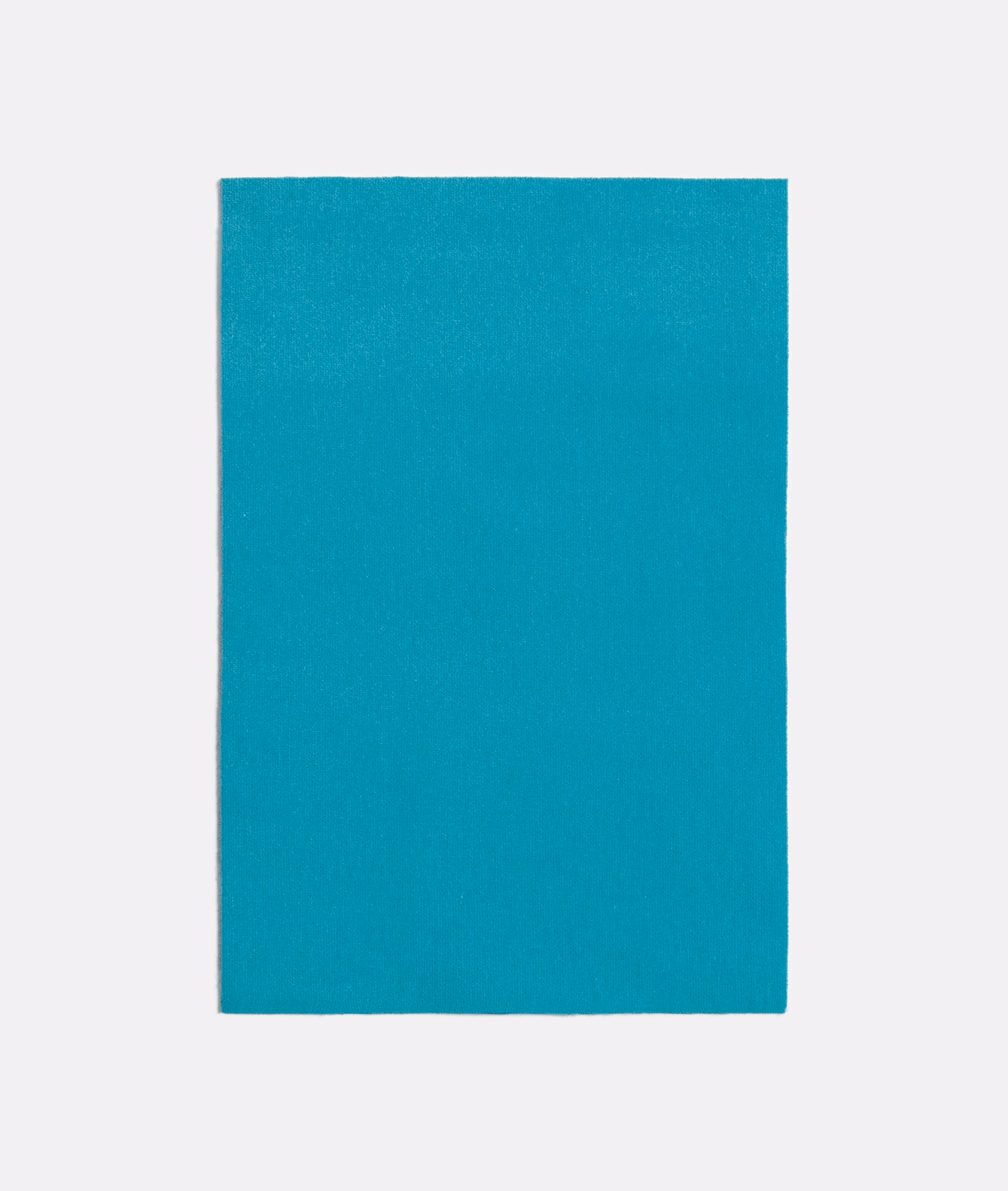 Saturated seafoam teal fabric swatch with a subtle fine woven texture