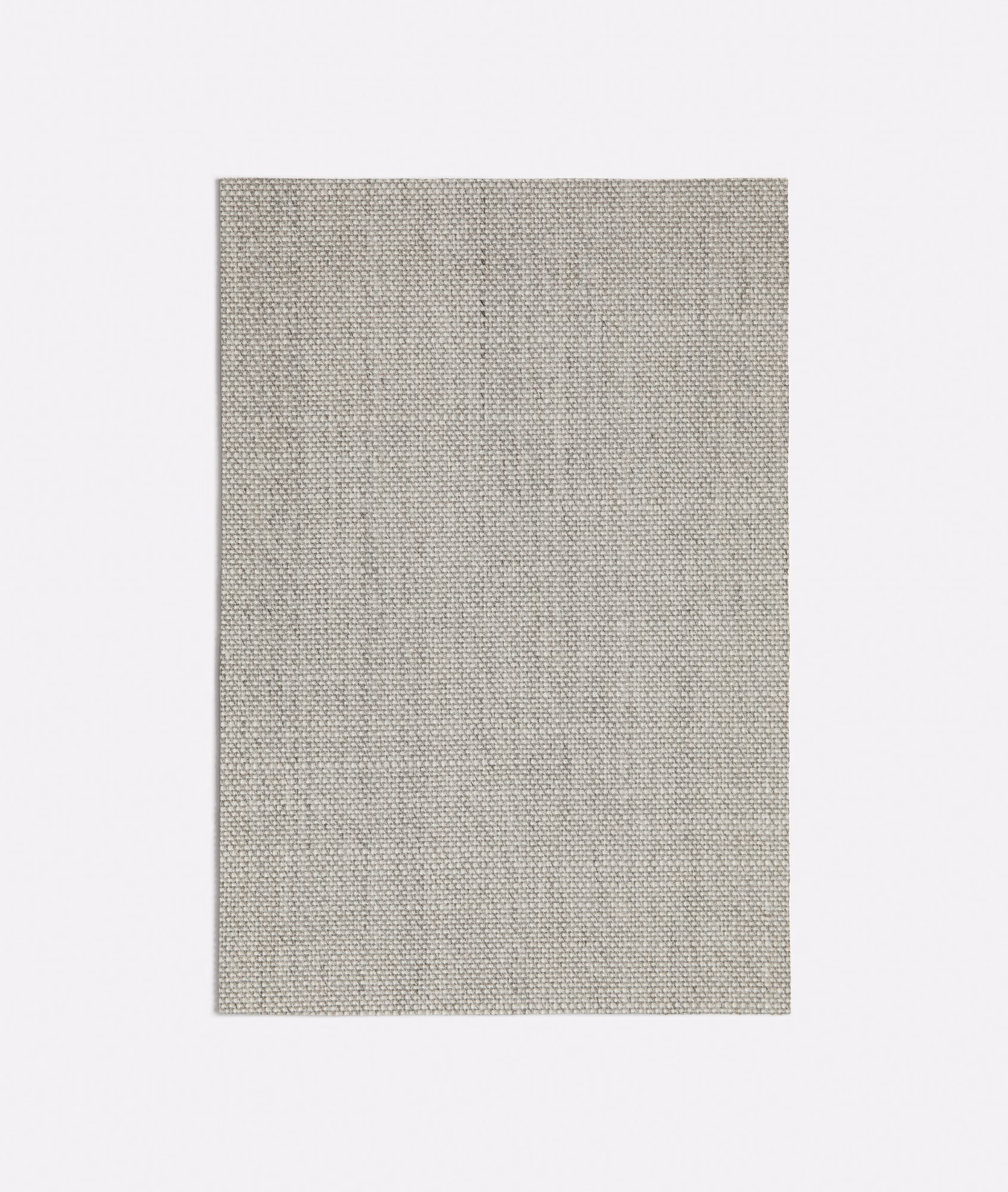 Pale grey Erfoud fabric showing a fine, tightly regular woven texture