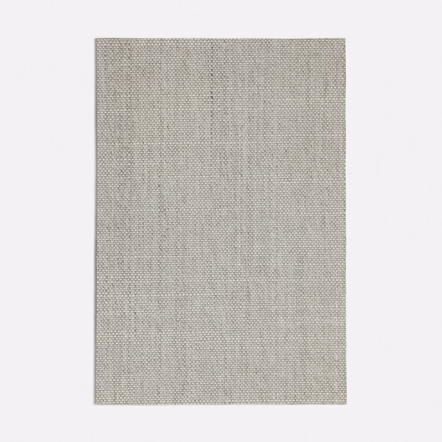 Pale grey Erfoud fabric showing a fine, tightly regular woven texture