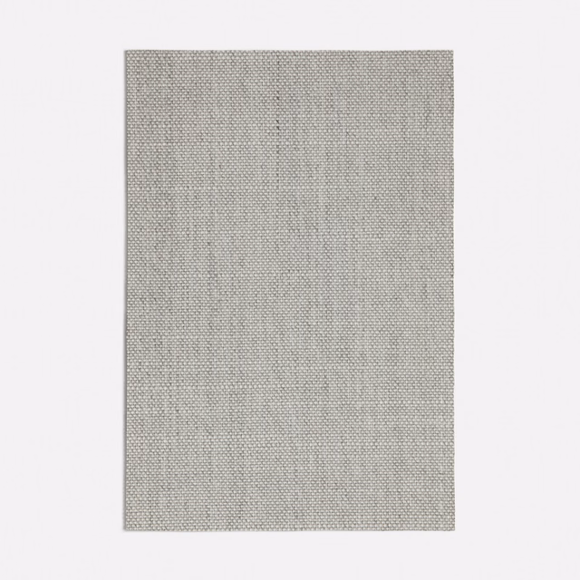Cool grey finely woven swatch with subtle vertical tonal shifts