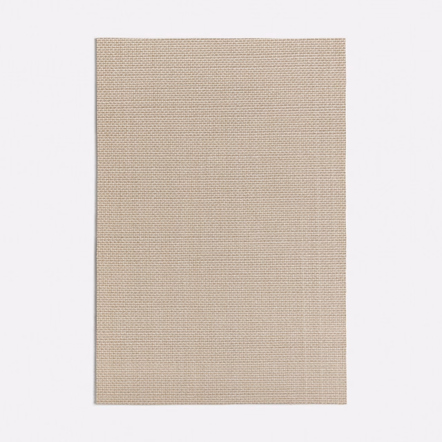 Pale taupe-beige fabric swatch showing a fine, even woven grid texture