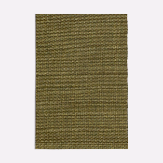 Muted pistachio-olive woven textile with fine, softly mottled texture