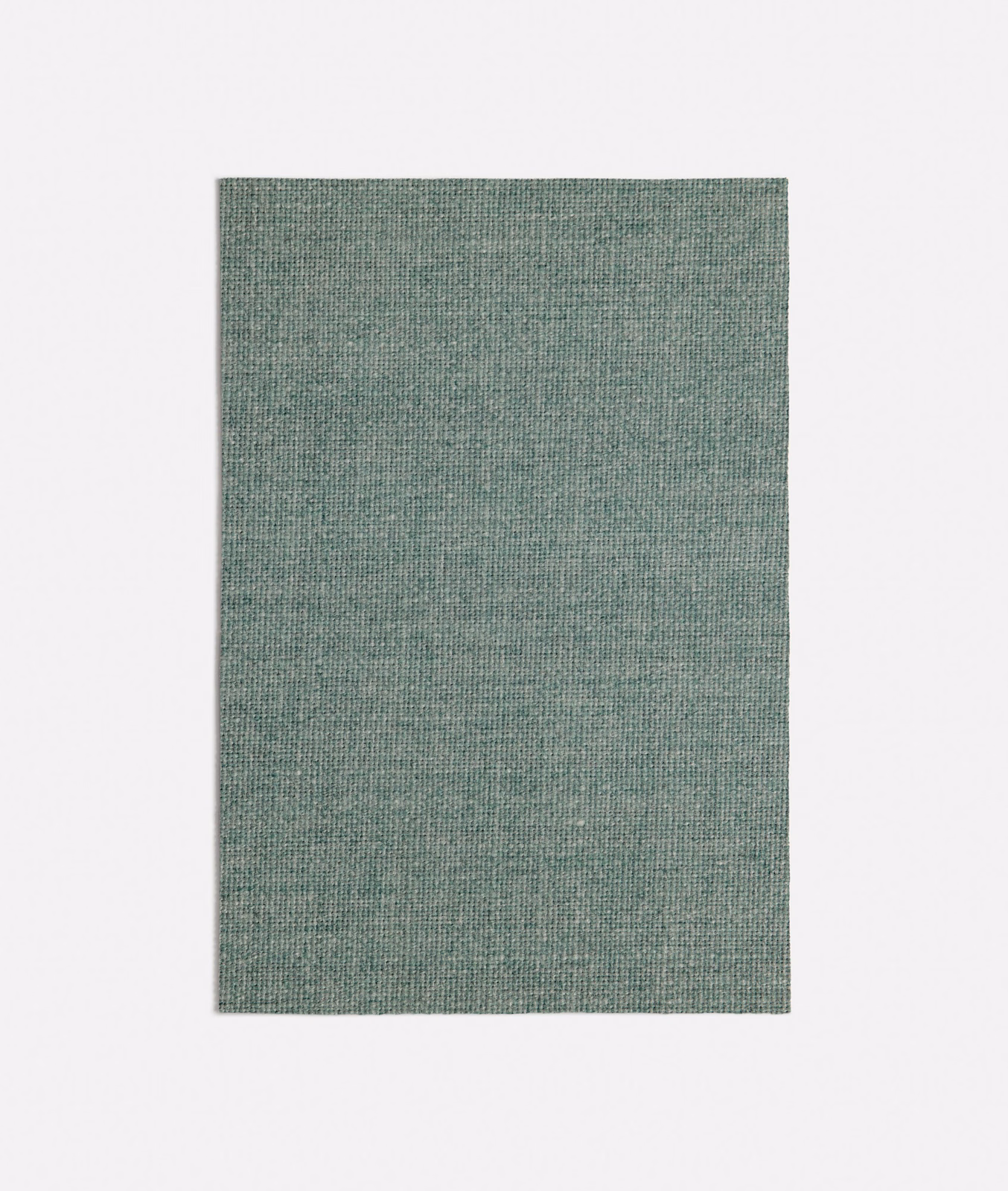Muted seafoam-green plain weave with a cool, finely textured surface