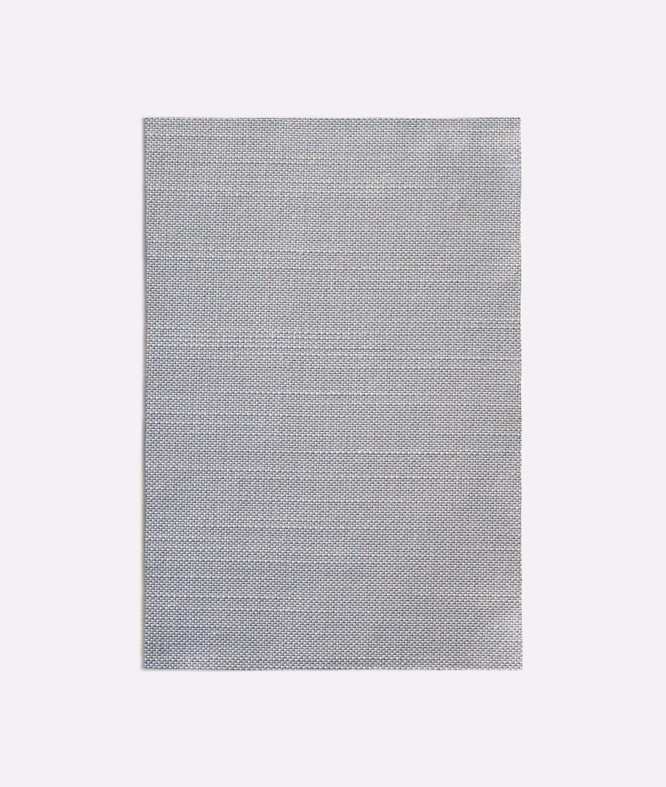 Cool blue-grey Ernesto fabric with a fine, tightly woven micro-check pattern