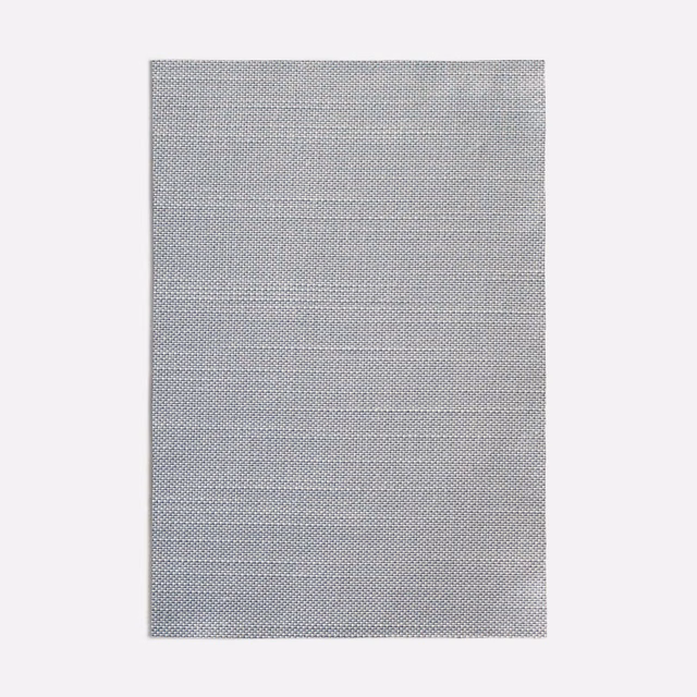 Cool blue-grey Ernesto fabric with a fine, tightly woven micro-check pattern