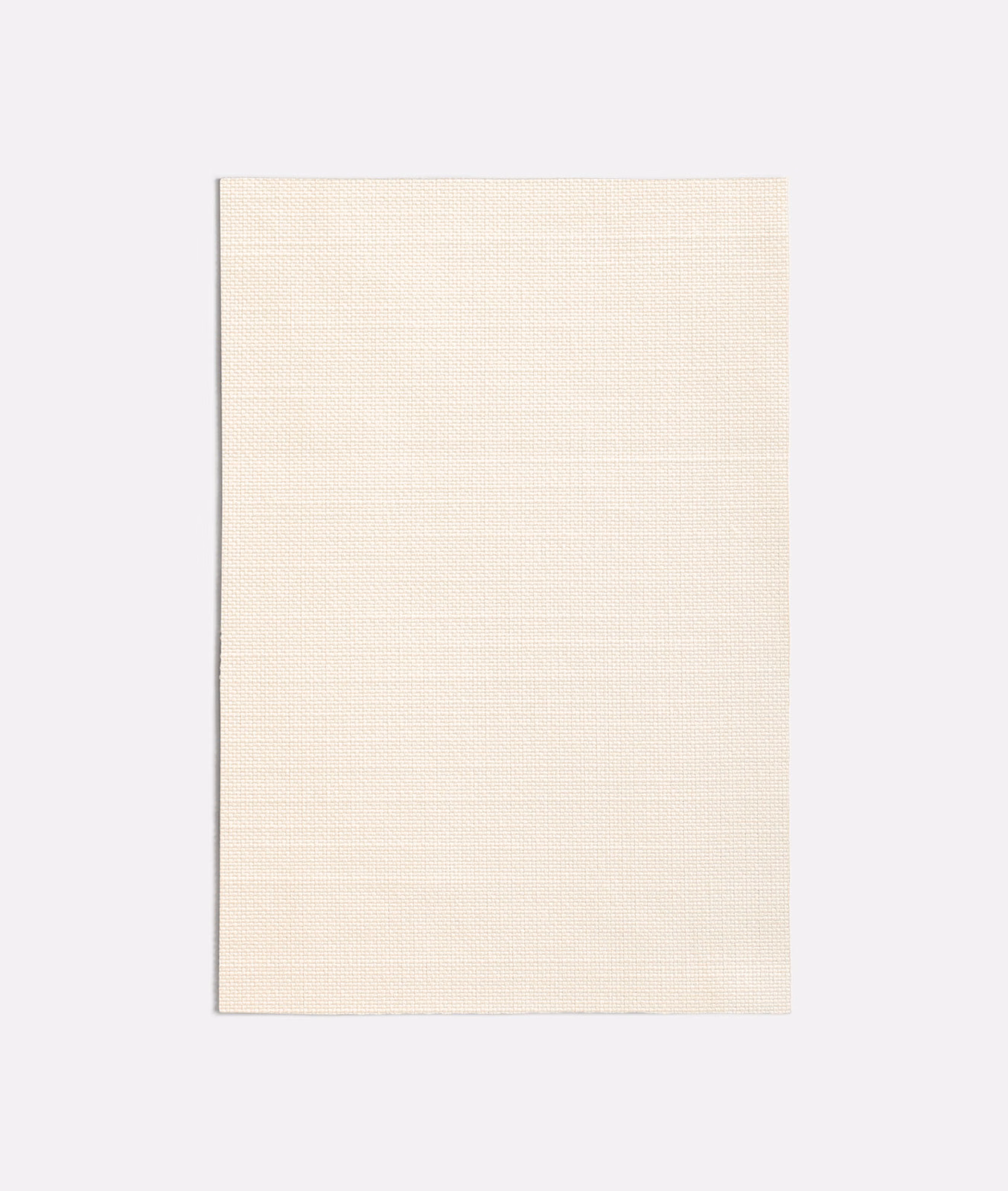 Warm ivory off-white swatch with a fine, subtly gridded woven texture