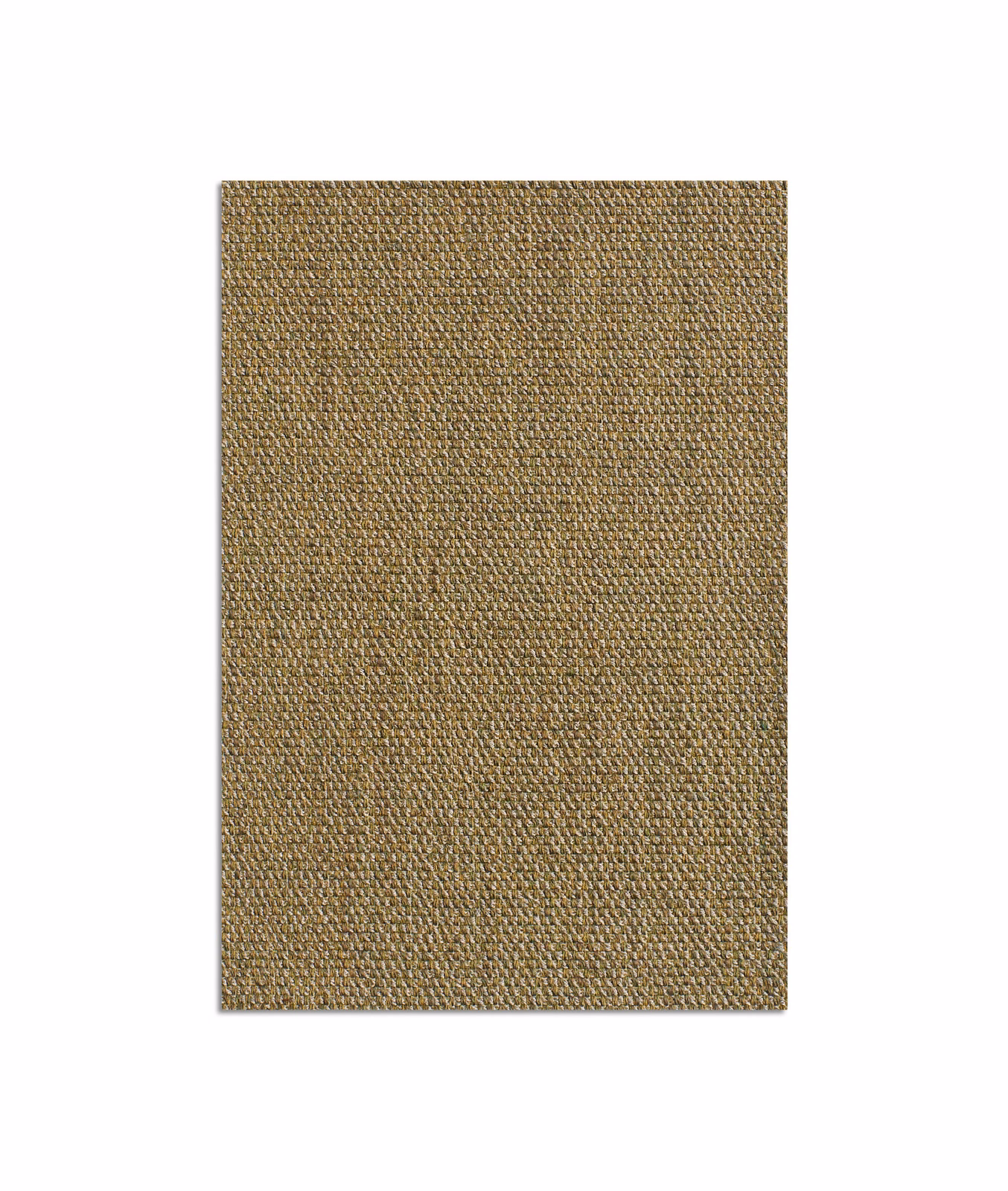 Muted olive-green woven swatch with warm taupe flecks and fine texture