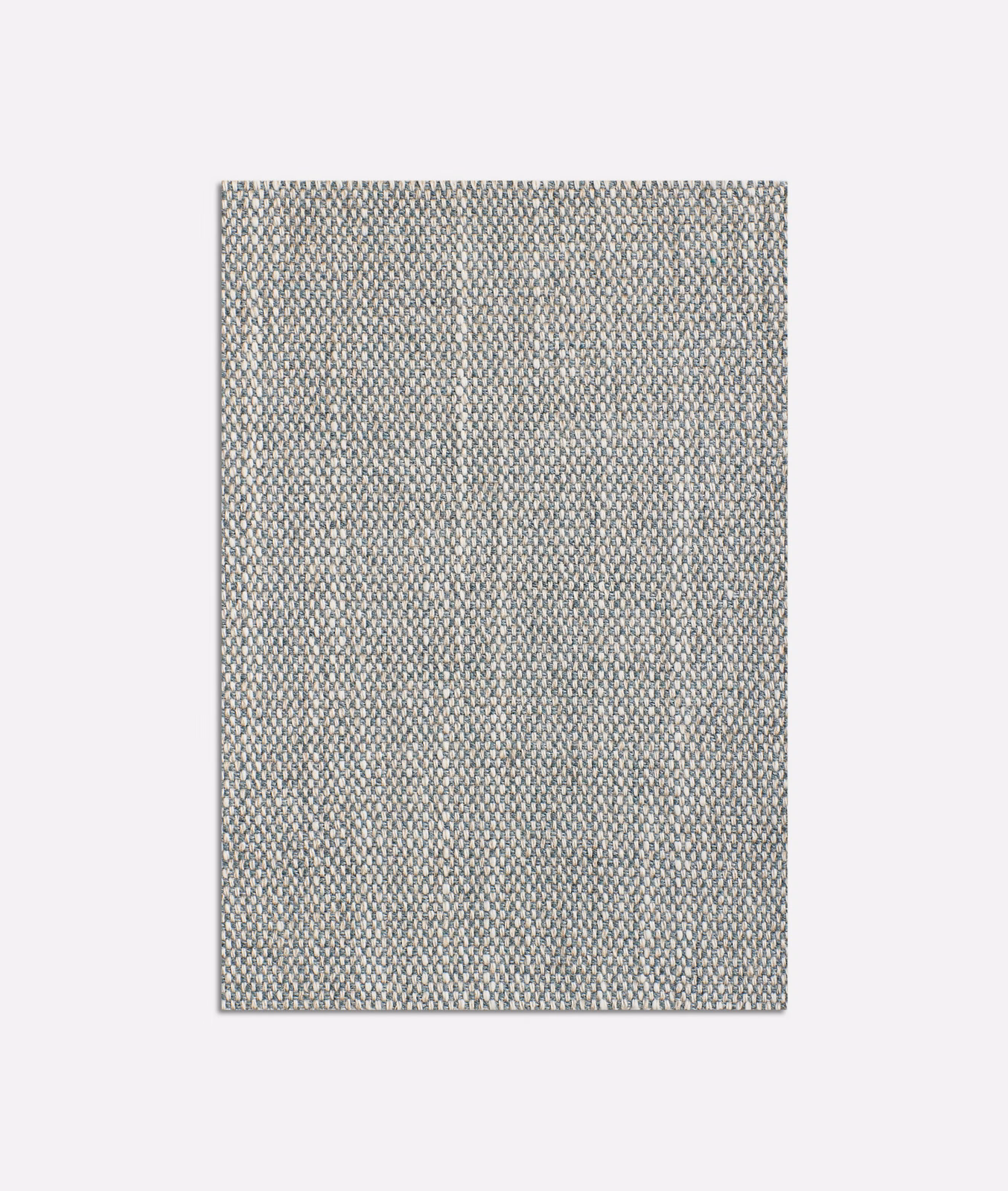 Pale seafoam-grey swatch with a dense, tiny interlocking woven texture