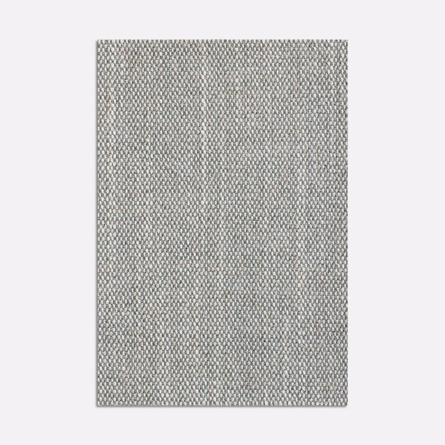 Pale seafoam-grey swatch with a dense, tiny interlocking woven texture