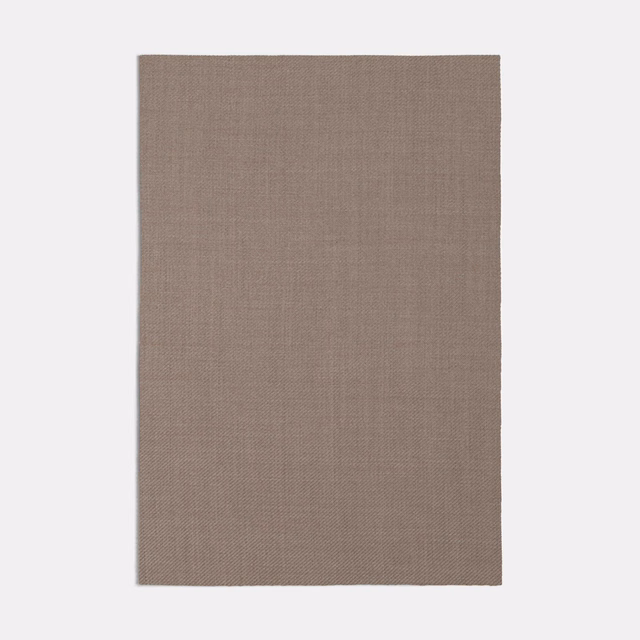 Muted pink-taupe plain weave with a softly brushed, finely grained surface
