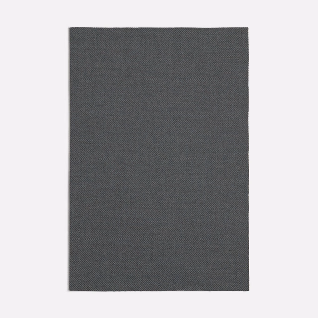 Dark greyed taupe swatch showing a fine, tightly woven textured surface