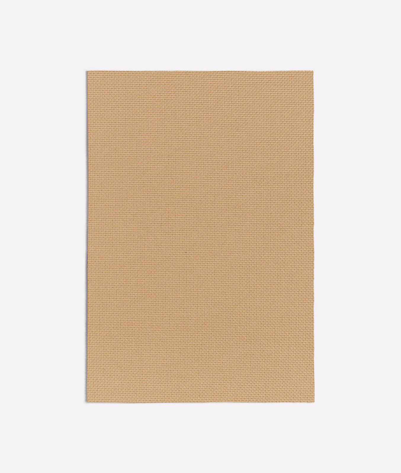 Warm sand-beige Dedar swatch with a fine, tightly regular woven texture