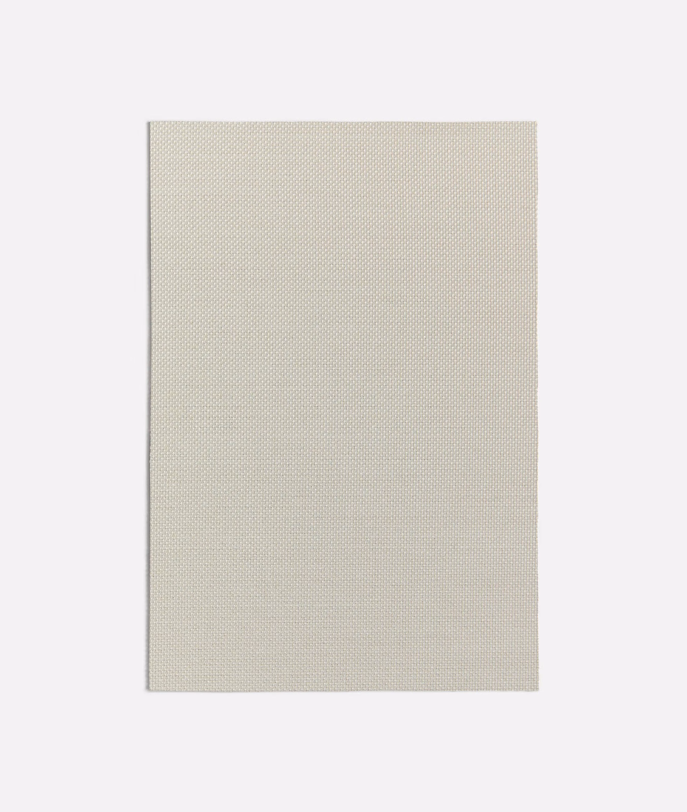 Pale cool grey fabric swatch with a fine, evenly textured woven surface