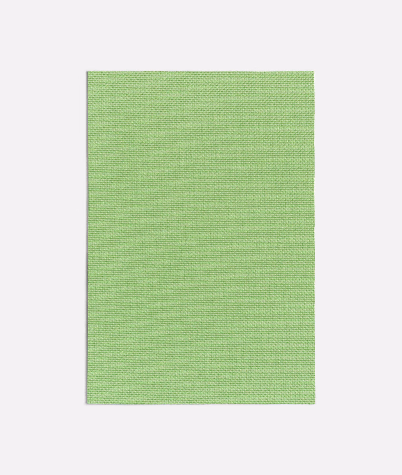 Pale fresh green fabric swatch showing a fine, even woven texture