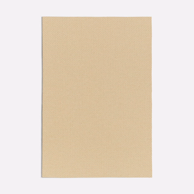 Pale warm beige fabric swatch with a fine, even woven linen texture