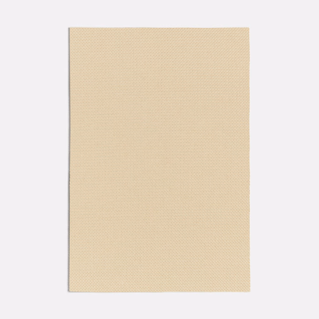Pale warm beige Ginostra Linen showing a fine, evenly textured woven surface