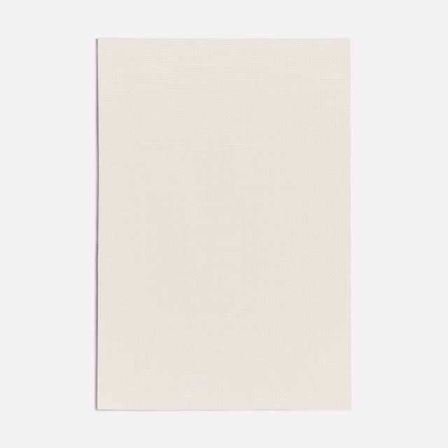 Pale ivory-white swatch with a fine, barely visible woven texture