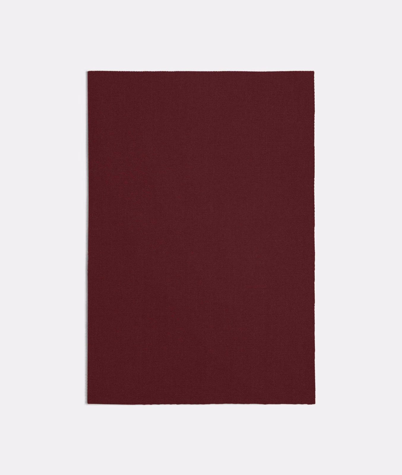 Deep burgundy Lapis Red swatch showing a subtle, even woven texture