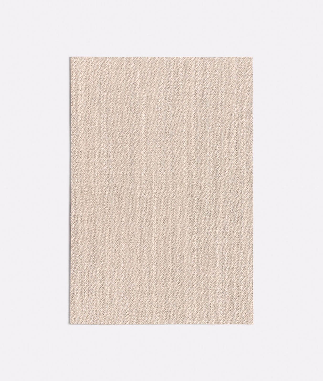 Pale lime grey woven fabric swatch with fine vertical striations and subtle texture